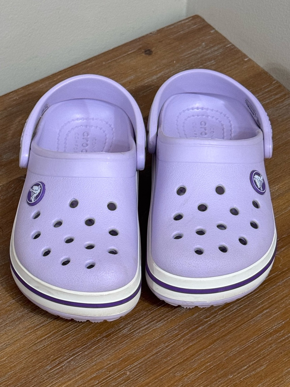 Light Purple Kids Crocs Sandals - Lightweight Comfort